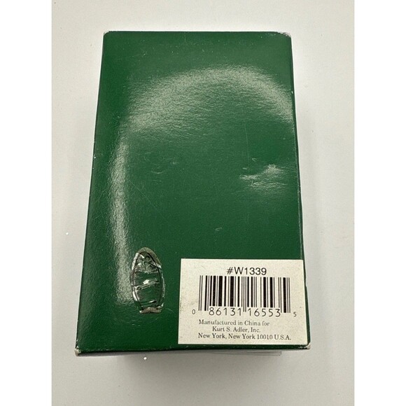 Vtg Kurt S Adler Santa Taper Candle Rings Old World Christmas Rare Set Unique 4" - Picture 4 of 12